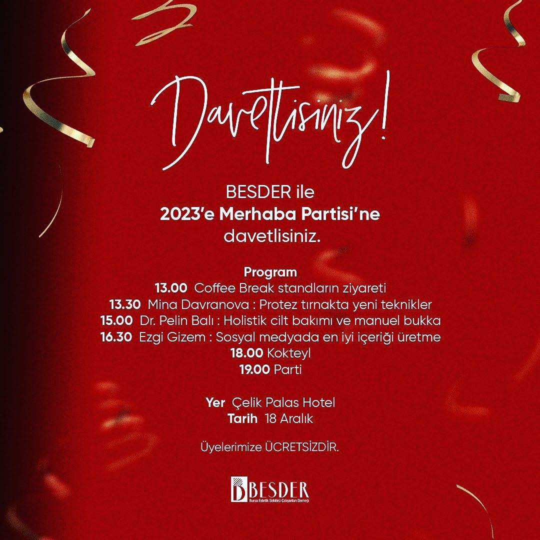 BESDER ile 2023’e Merhaba Partisi